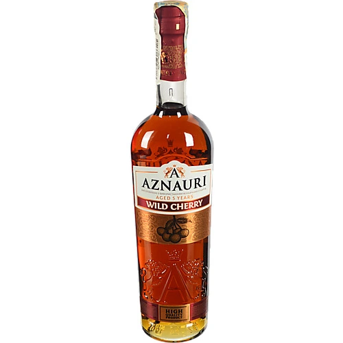 Напій спиртний Aznauri Wild cherry 5 років 30% 0.5л