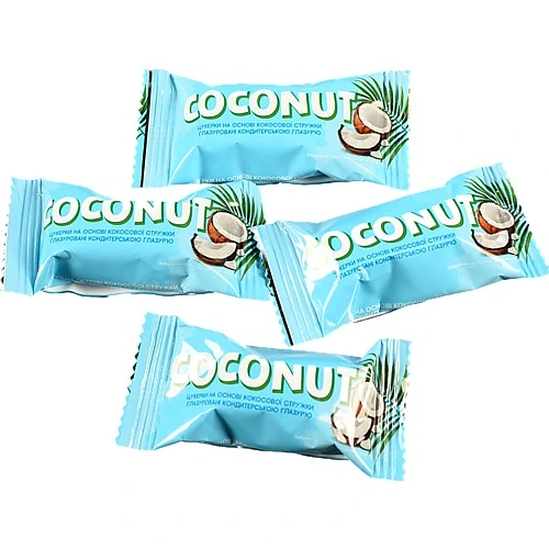 Цукерки Coconut з кокосовою стружкою