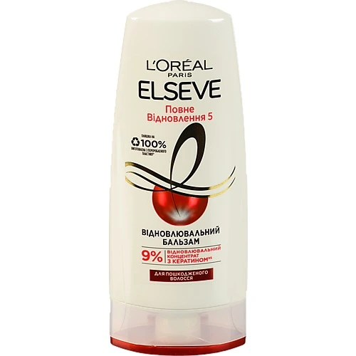Бальзам-ополiскувач Elseve 200мл відновлення 5 д.пошкодженого