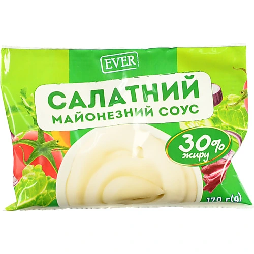 Майонезний соус Ever 170г 30% ф.п