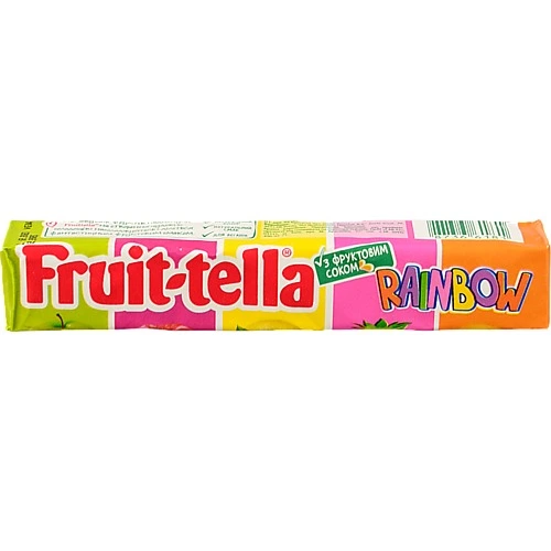 Цукерки Fruit - tella 41г веселка