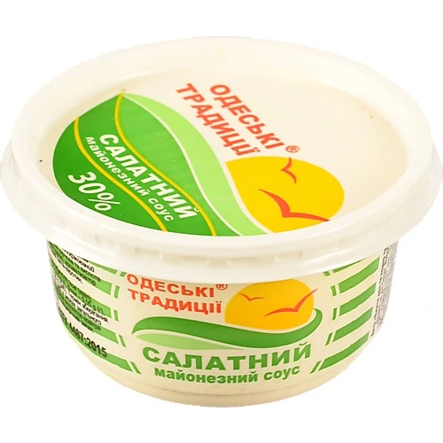 Соус майонезний 30% Салатний Одеські традиції ст 170г