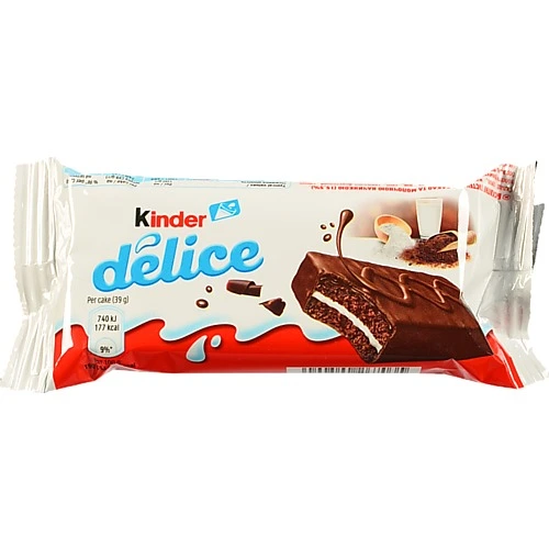 Бісквіт Kinder Delice з молочною начинкою, 39 г