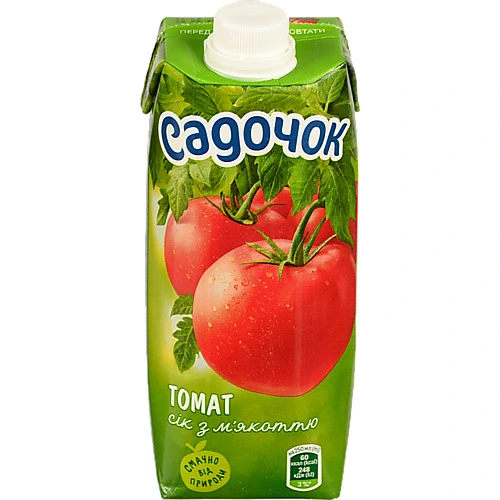 Сік Садочок 0.5л томат