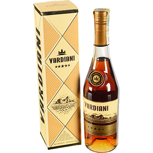 Коньяк Vardiani 0.5л 5 зірок