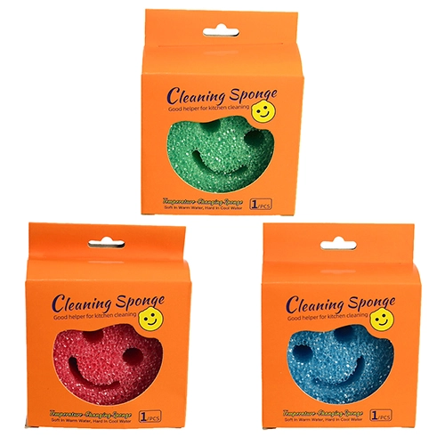 Губка-скребок для миття посуду