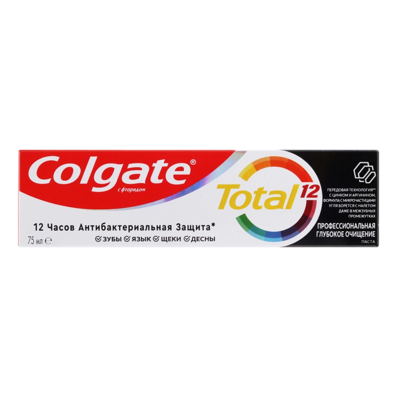 Паста зубна Charcoal&Clean Total Colgate 75мл