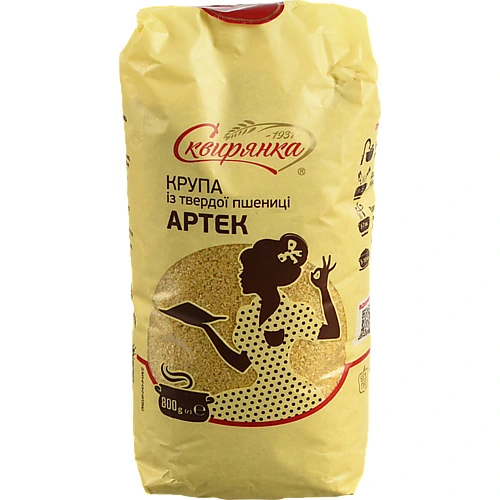 Крупа із твердої пшениці Артек Сквирянка 800г