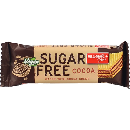 Вафлi Sweet Plus 24г какао крем б.цукру
