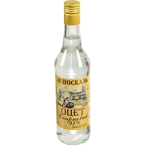 Оцет спиртовий 9% Поска с/пл 0.5л