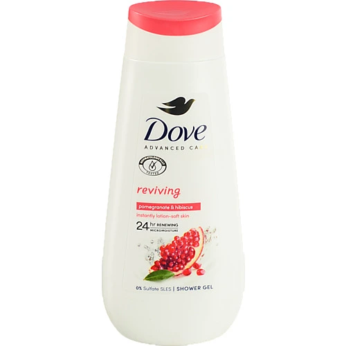 Крем-гель для душу Pomegranate&Hibiscus Reviving Dove 225мл