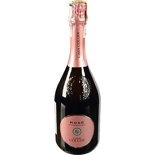 Вино ігристе Casa Coller 0.75л 11% спуманте брют рожеве