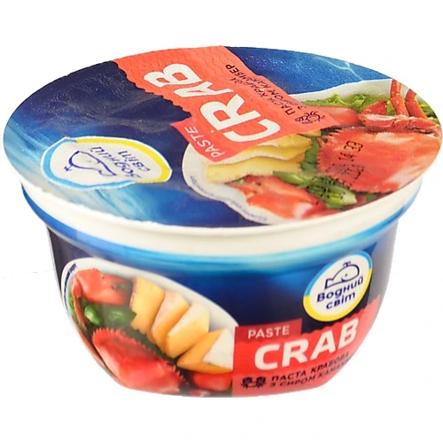 Паста крабова з сиром камамбер Водний світ 140г