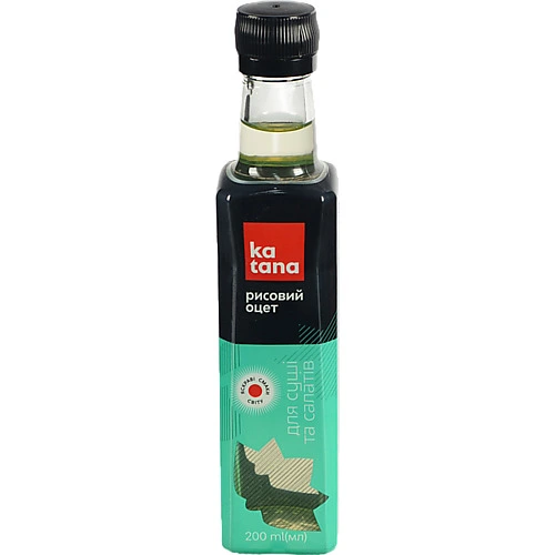 Оцет рисовий для суші Katana с/пл 200мл