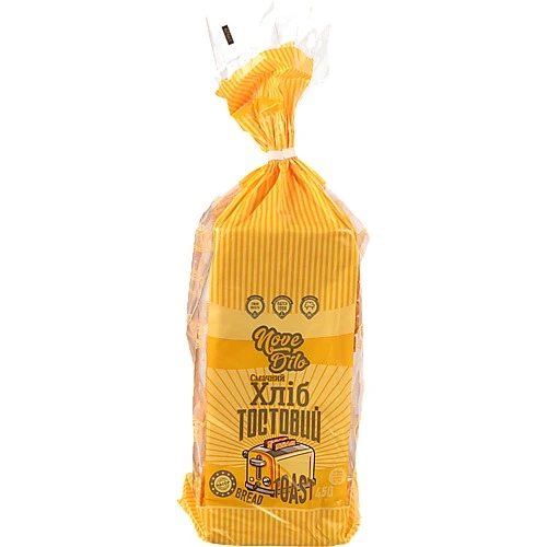 Хліб [Нове Ділоk [Тостовийk нарізний 450 г