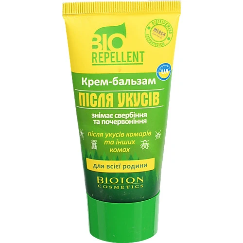 Крем-бальзам після укусів комарів та інших комах Biorepellent 50мл