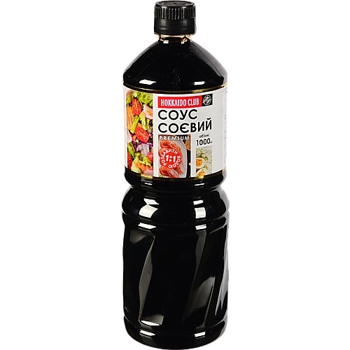 Соус соєвий Преміум Hokkaido club п/пл 1л