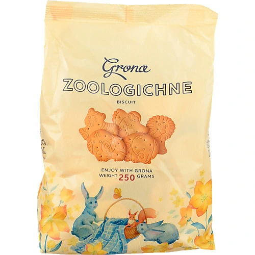 Печиво затяжне Зоологічне Grona м/у 250г