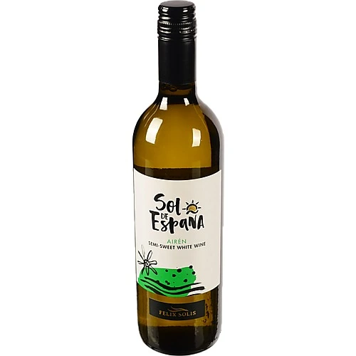Вино Sol de Espana Airen біле напівсолодке 0.75л