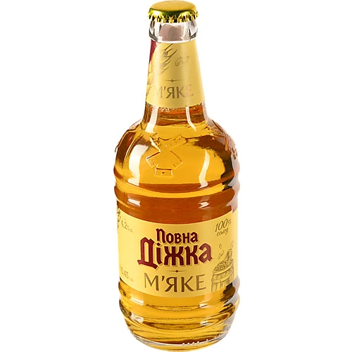 Пиво Повна Діжка 0.45л 4.2% світле пастеризоване М'яке