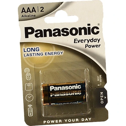 Батарейки ААА LR03 Long lasting energy Panasonic 2шт