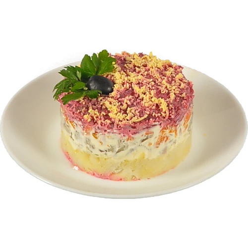 Салат Оселедець під шубою вага