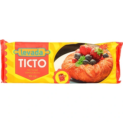 Тісто заморожене листкове Levada м/у 900г