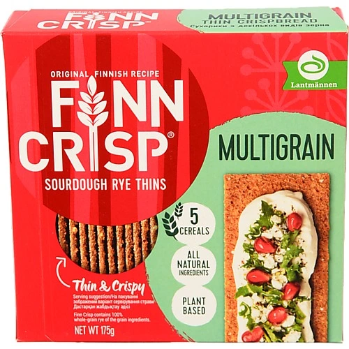 Сухарики Finn Crisp Multigrain, 175 г