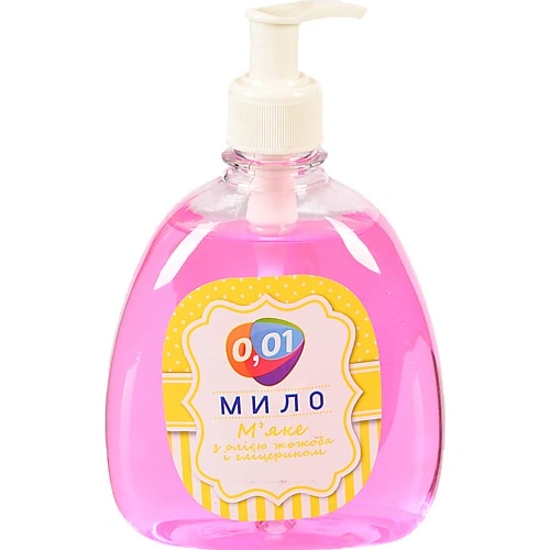 Мило рiдке 0.01 400мл м'яке масло жожоба