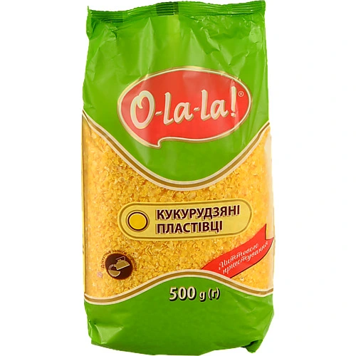 Пластівці кукурудзяні O-La-La 500г