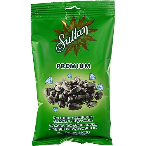 Насіння Sultan 140г смажене солоне