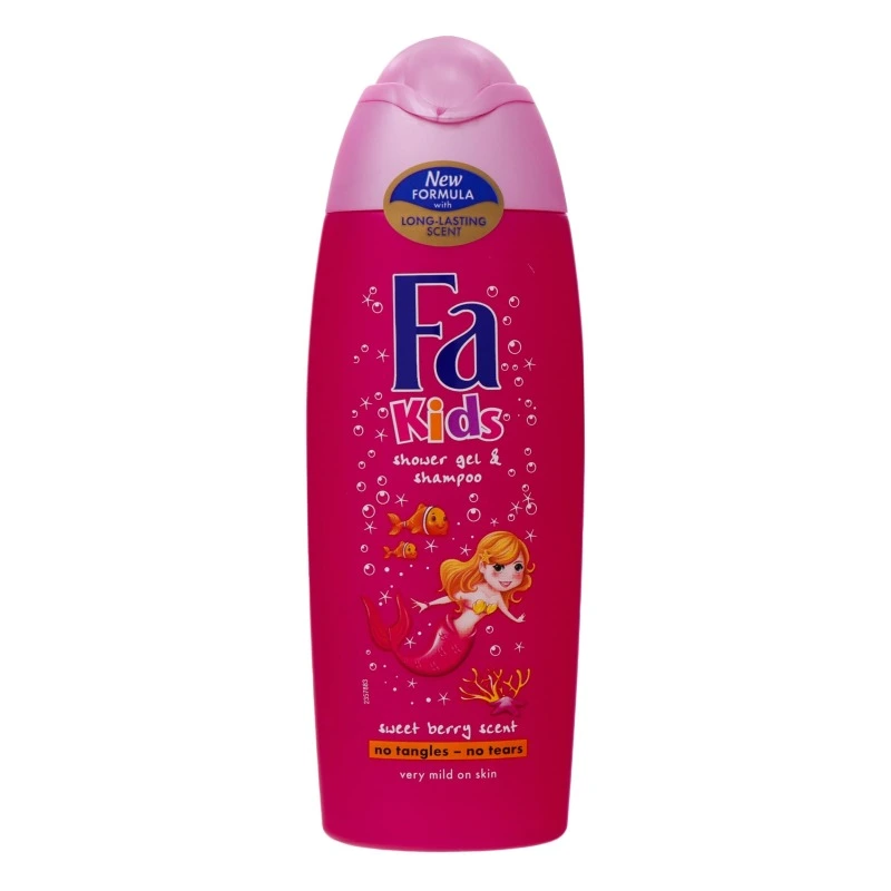 Гель-шампунь для душу Русалонька Kids Fa 250мл