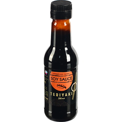 Соус соєвий 0.01 200мл теріякі пет.