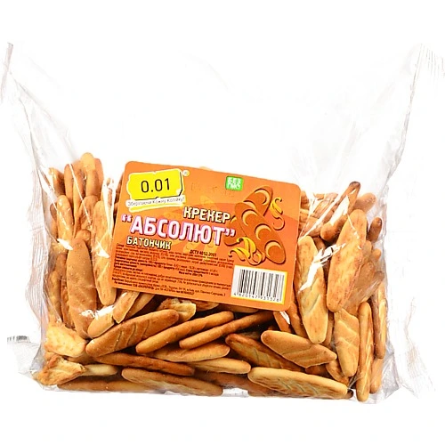 Крекер 0.01 "Абсолют" Батончик, 200г