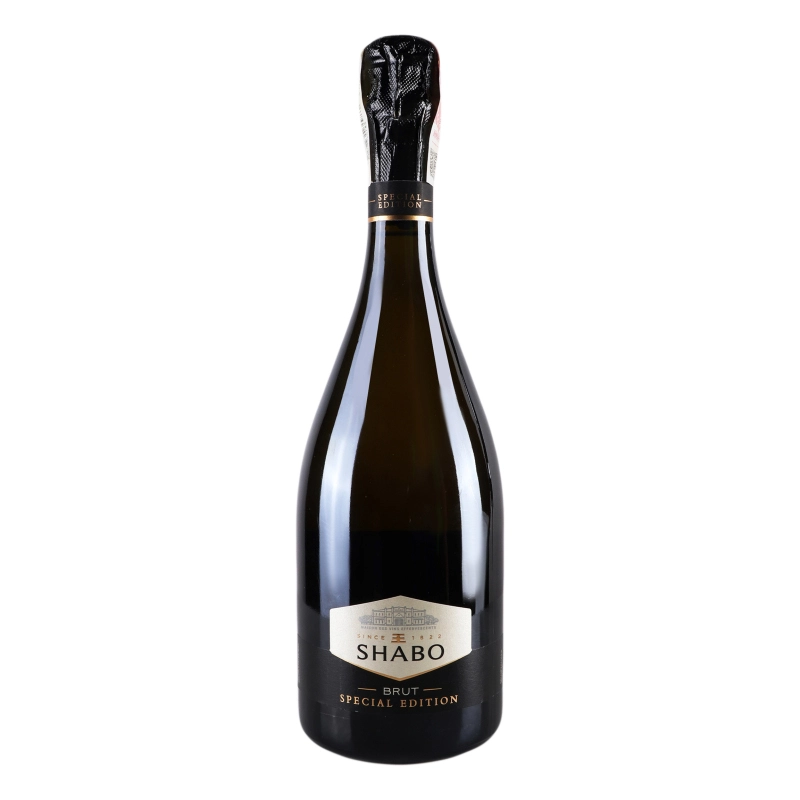 Вино ігристе Шабо 0.75л Brut біле сухе