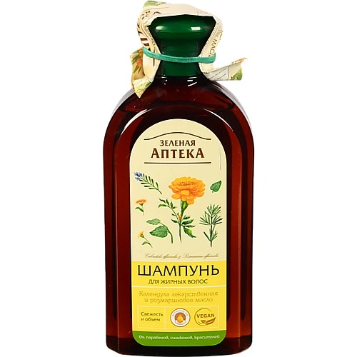 Шампунь Зелена аптека 350мл календула