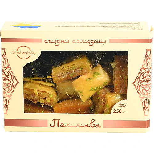 Пахлава Sweet melodies 250г люкс