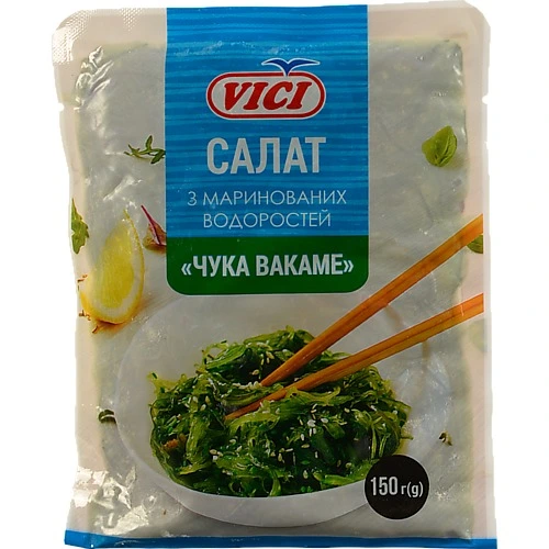 Салат з маринованих водоростей Чука Вакаме Vici м/у 150г