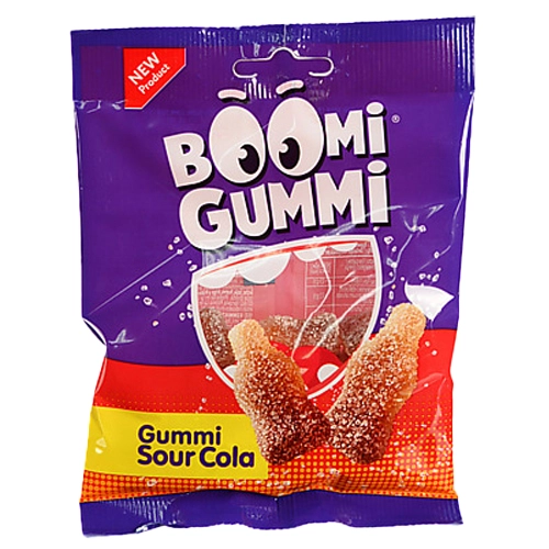 Цукерки желейні Boomi Gummi Sour Cola 70г