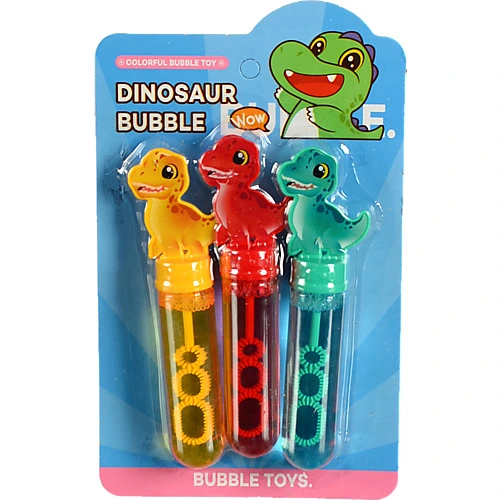 Мильні бульбашки Динозавр 3х35мл набір