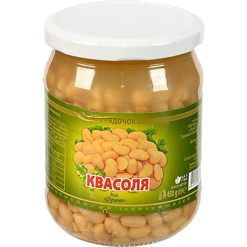 Квасоля Рядочок 450г ск.