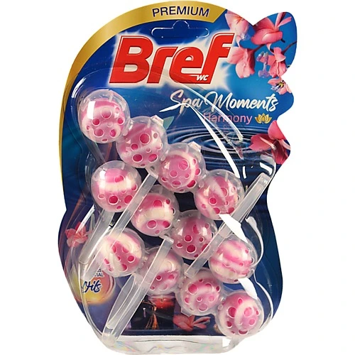 Блок туалетний для унітазу Harmony Spa Moments Bref 3х50г