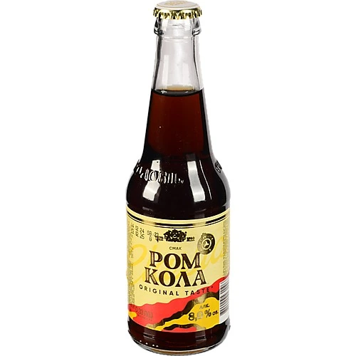 Напій слабоалкогольний Оболонь Смак Ром Кола сильногазований 8% 0.33л
