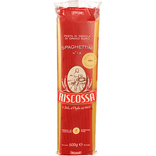 Паста Riscossa 500г спагеттіні з твердих сортів пшениці