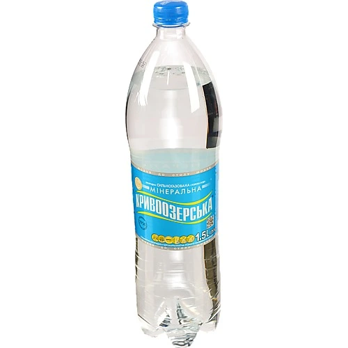 Вода мінеральна природна столова негазирована Кривоозерська п/пл 1.5л