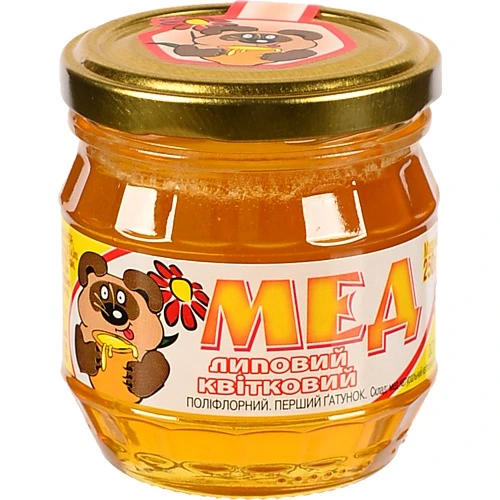 Мед Нектар 250г липовий натуральний квiткове