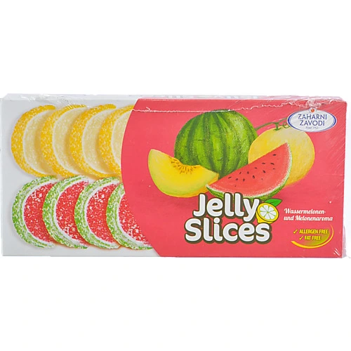 Цукерки Zaharni Zavodi 180г желейні диня кавун Jelly Slices