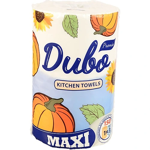 Рушники паперові 2-х шарові Maxi Premio Диво 1шт