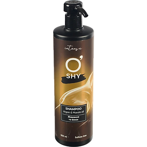 Шампунь O'Shy 500мл Intense Argan marula oil