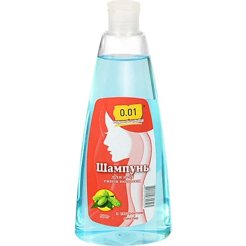 Шампунь 0.01 0.5л екстракт хмелю д.всiх тіпiв волосся